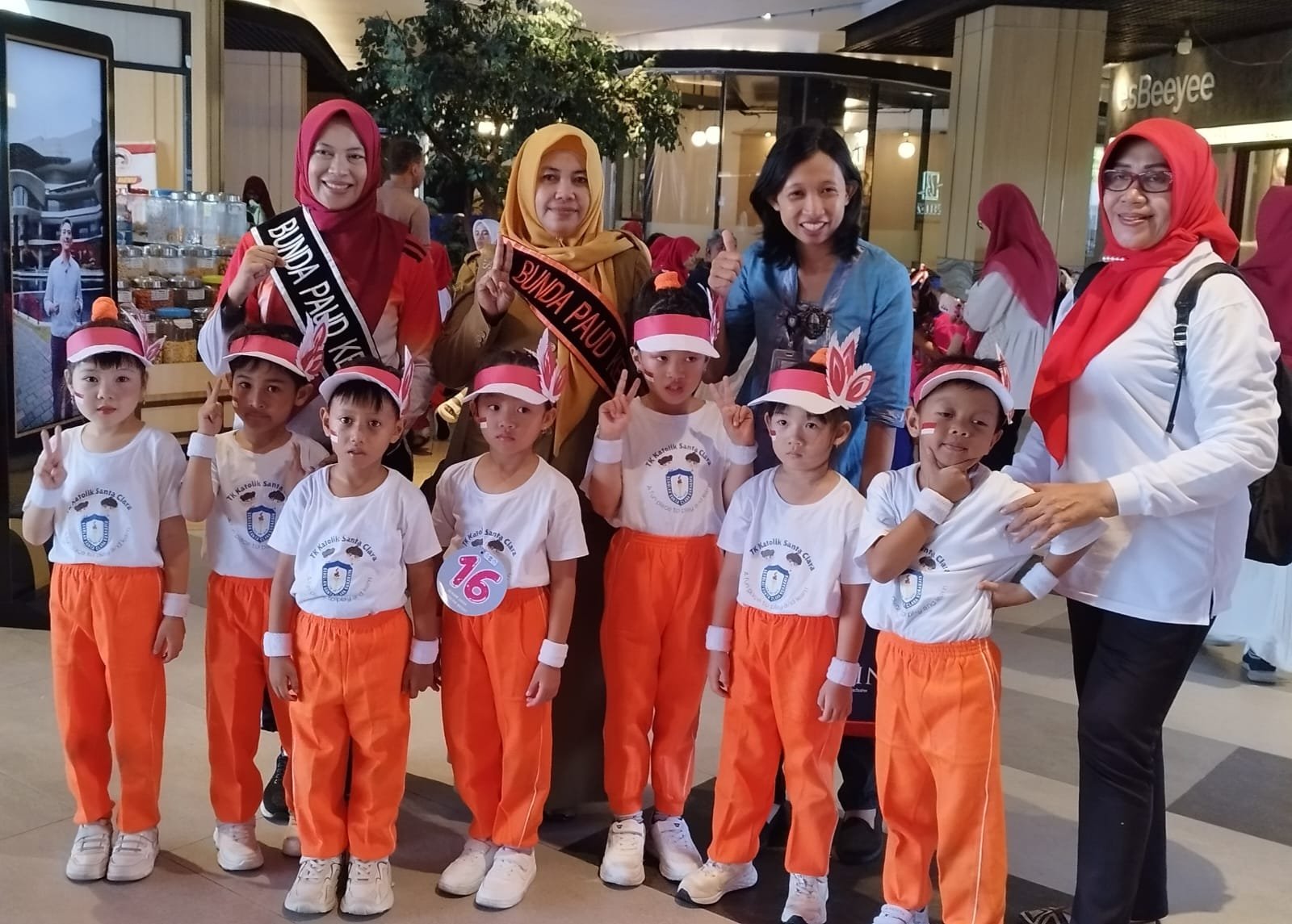 TK Katolik Santa Clara Wakili Kecamatan Gubeng dalam Festival Anak Indonesia Hebat 2025