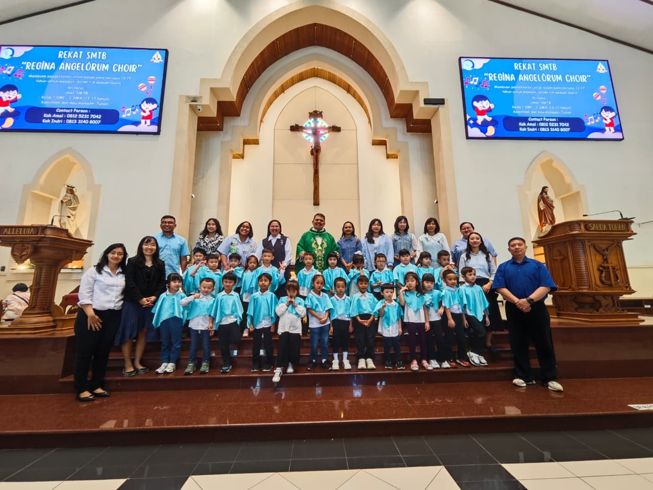 Suara Murni Anak-anak, Memuliakan Tuhan Di Hari Minggu
